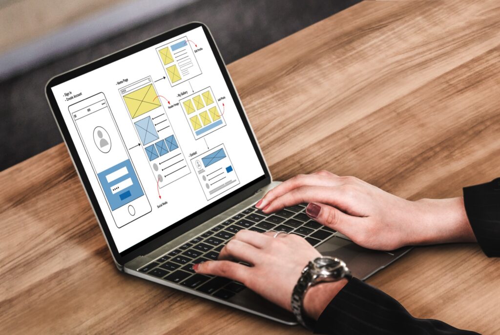 Процесс UX/UI-дизайна мобильного приложения и сайта