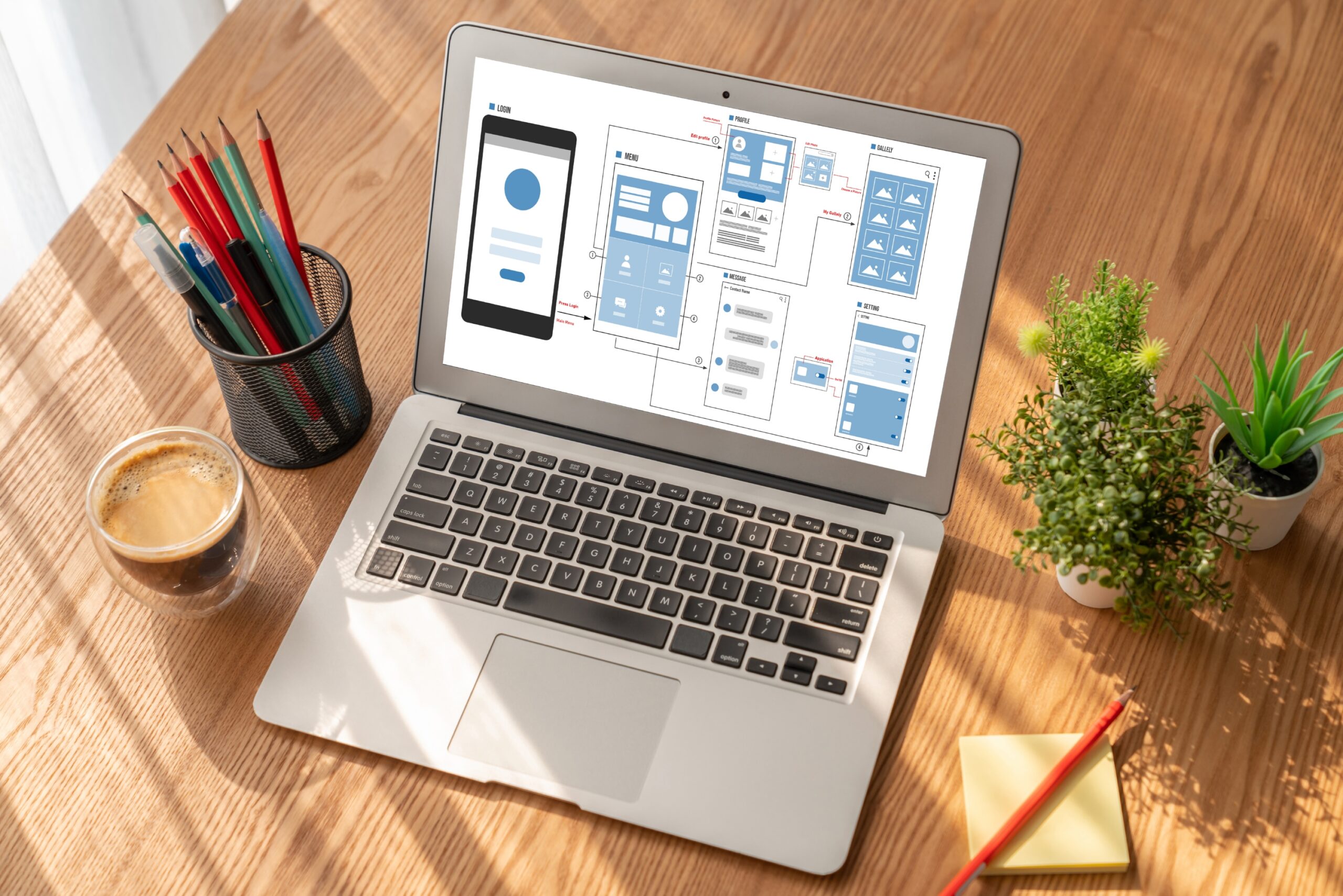 UX/UI-дизайн интерфейса сайта и приложения